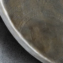 Tablett, Jhansi, Antikes Messing-Finish