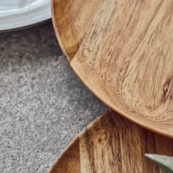 Tabletts, HDWood, Natur