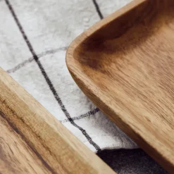 Tabletts, HDWood, Natur