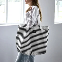 Tasche, HDCanva, Schwarz;Off-White