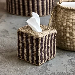 Taschentuchbox, HDClean, Natur;Braun