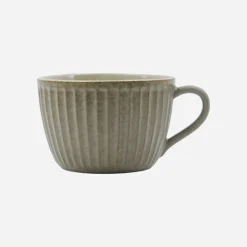 Tasse, HDPleat, Grau/braun