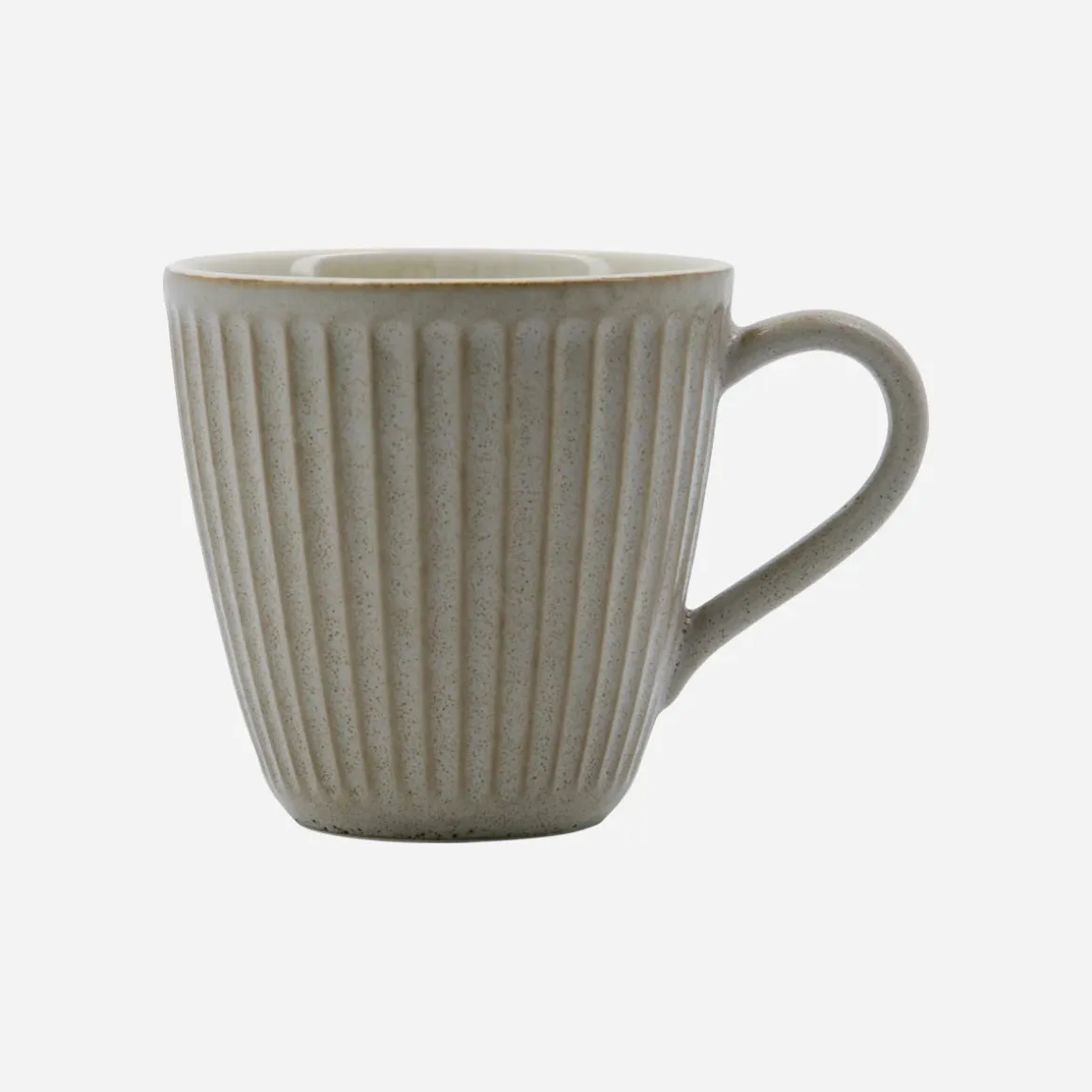 Tasse, HDPleat, Grau/braun