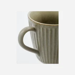 Tasse, HDPleat, Grau/braun