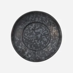 Tasse m. Untertasse, HDPion, Schwarz/Braun