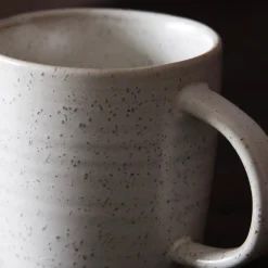 Tasse, Pion, Grau/ weiß