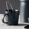 Tasse, Pion, Schwarz/Braun