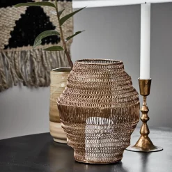 Teelichthalter, HDAmfi, Antik-Gold