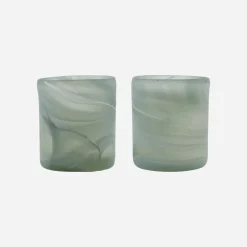 Teelichthalter, HDKae, Grau