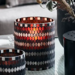 Teelichthalter, HDMosa, Braun