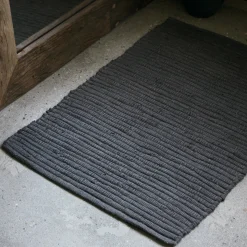 Teppich, Chindi, Grau