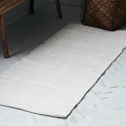 Teppich, Chindi, Weiß