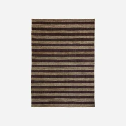 Teppich, HDBlock, Braun;Natur