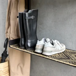 Teppich, HDMonta, Schwarz;Natur