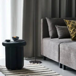 Teppich, HDSima, Schwarz/Natur