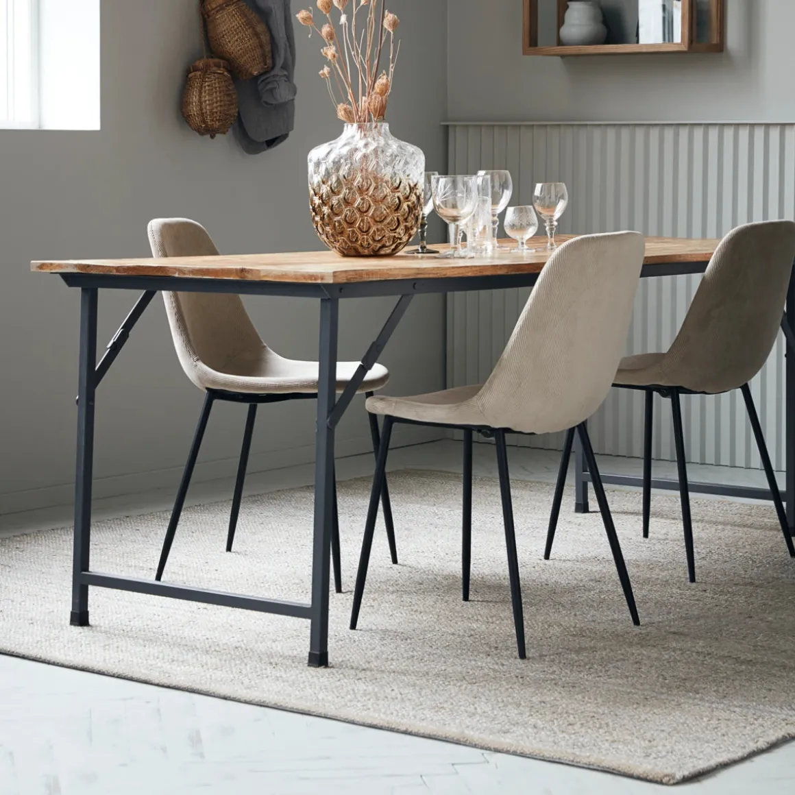 Teppich, Hempi, Hellgrau