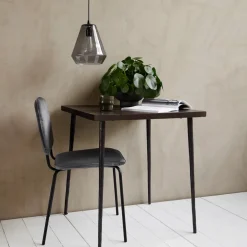 Tisch, Slated, Schwarzer Fleck