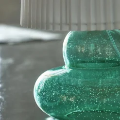 Tischlampe inkl. Lampenschirm, Ribe, Grün