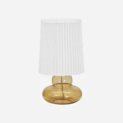 Tischlampe inkl. Lampenschirm, Ribe, Amber