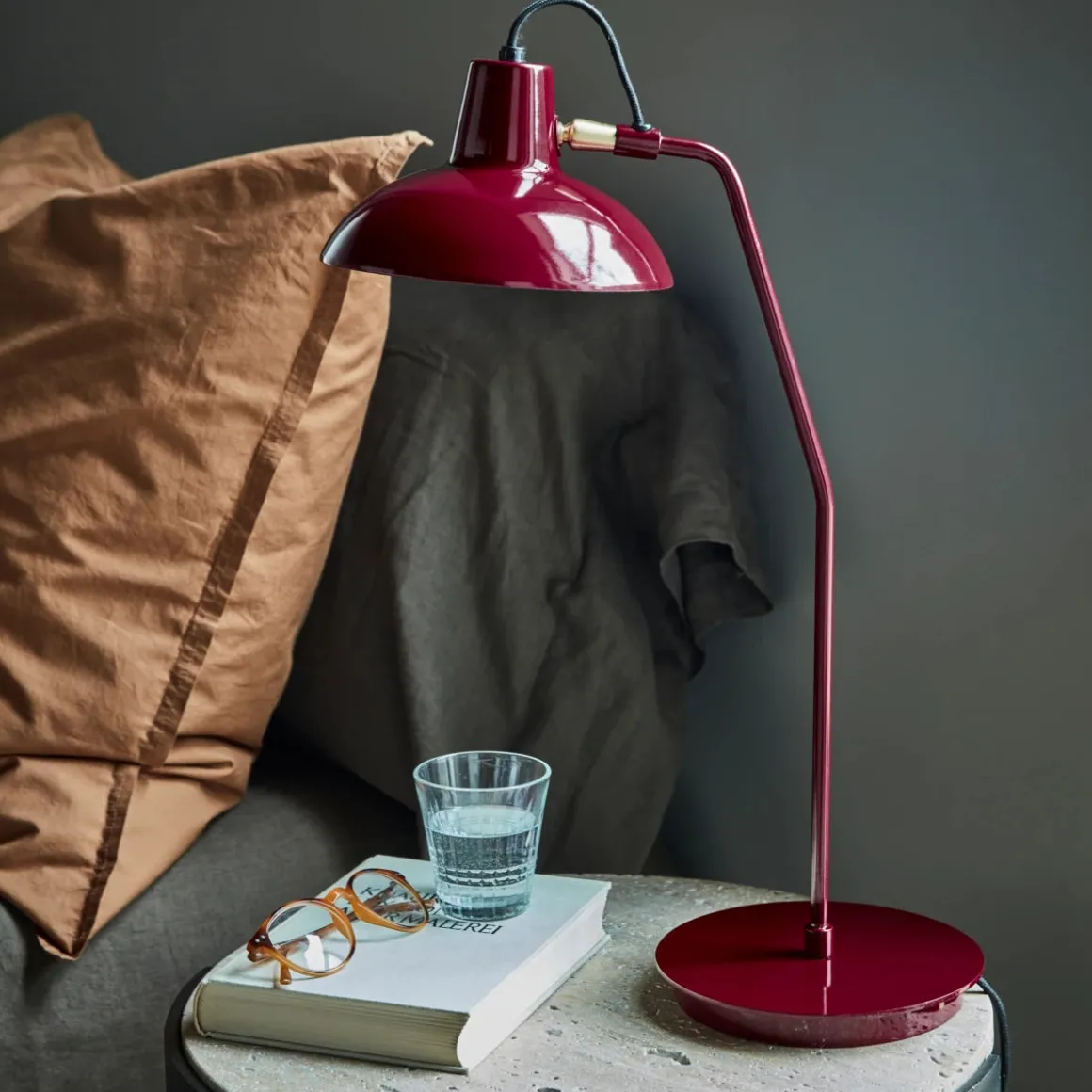 Tischleuchte, HDDesk, Rot