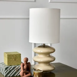 Tischleuchte, HDStep, L, Off-White