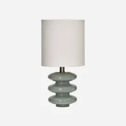 Tischleuchte, HDStep, S, Hellblau;Off-White