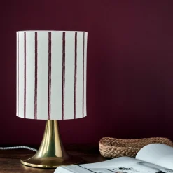 Tischleuchte, HDTulip, Antikes Messing-Finish