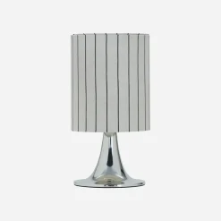 Tischleuchte, HDTulip, Silber-Finish