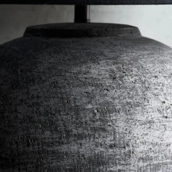 Tischleuchte inkl. Lampenschirm, HDTahi, Schwarz