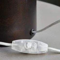 Tischleuchte, Note, Messingbraun