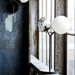 Tischleuchte, Twice, Schwarz