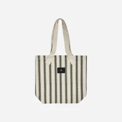 Tragetasche, HDCanva, Off-White;Braun