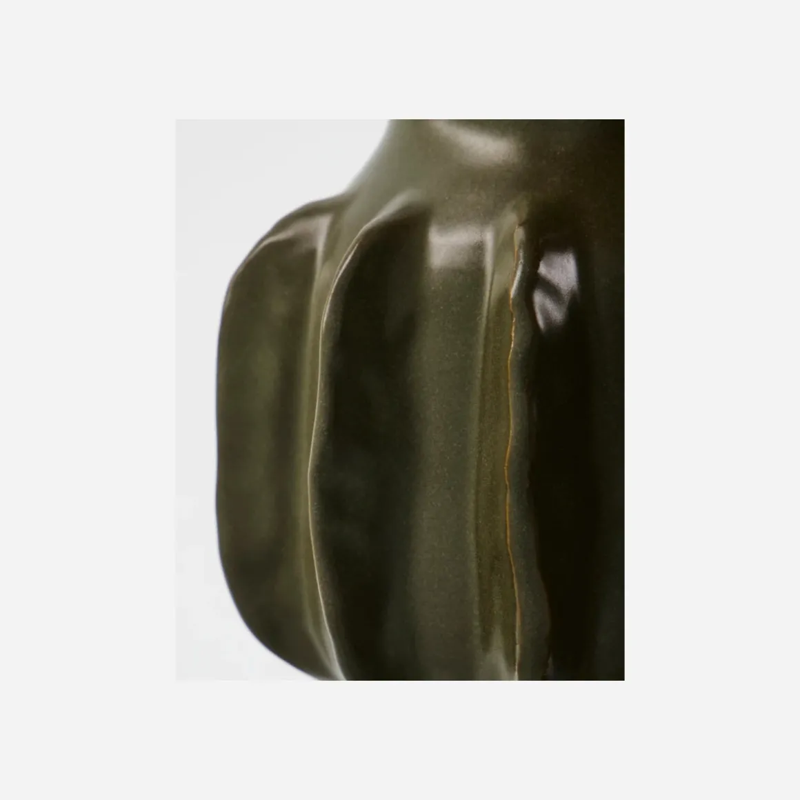 Vase, HDCactus, Dunkelgrün