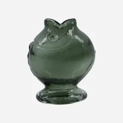 Vase, HDFish, Rauchgrau