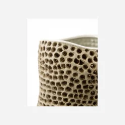 Vase, HDPan, Beige