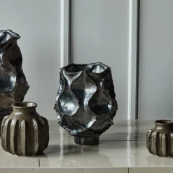 Vase, HDWaves, Antik-Metall