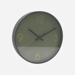 Wall clock, HDTime, Dark green