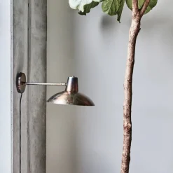 Wall lamp, HDDesk, Antique brown