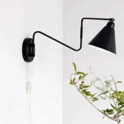 Wandleuchte, Game, Schwarz