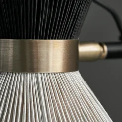 Wandleuchte, HDCord, Schwarz