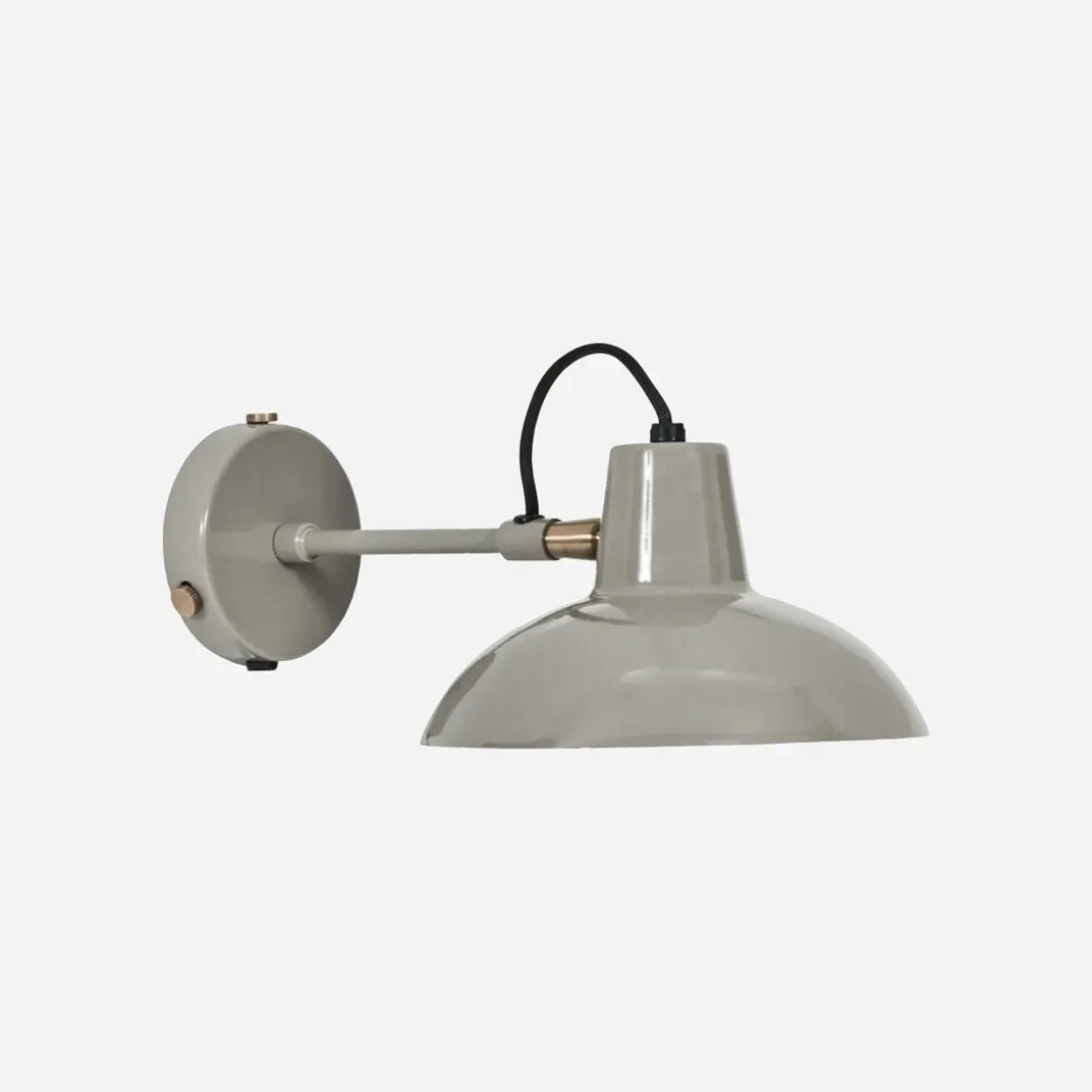 Wandleuchte, HDDesk, Grau