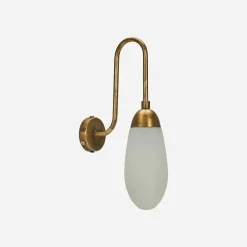 Wandleuchte, HDDrop, Antikes Messing