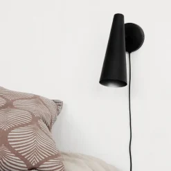 Wandleuchte, Precise, Mattschwarz