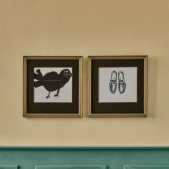 Wandobjekt, HDBird, Schwarz