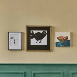 Wandobjekt, HDBowl, Blau;Sand