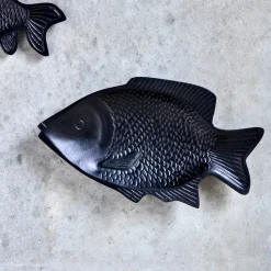 Wandobjekt, HDFish, Schwarz