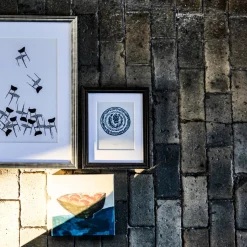 Wandobjekt, HDGia, Blau