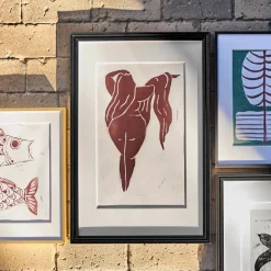 Wandobjekt, HDLady, Bordeaux