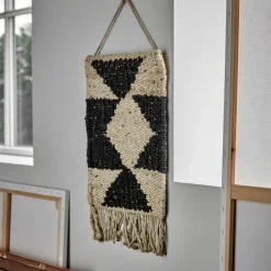 Wandobjekt, HDMurro, Schwarz / Natürlich