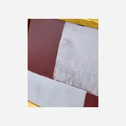 Wandobjekt, HDRuby, Rot;Beige